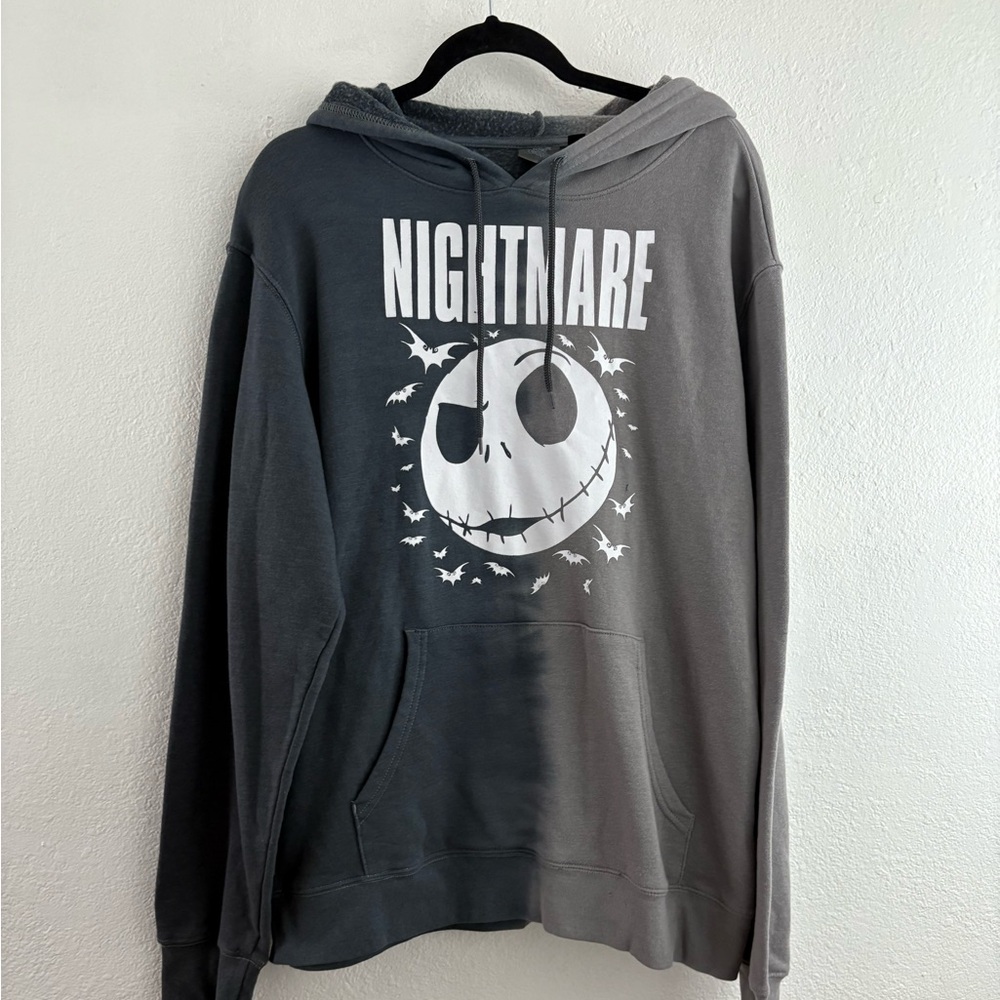 Nightmare Before Christmas, Men's Tie Dye Graphic Hoodie, Sizes L